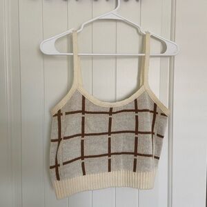 EUC | West‎ of Melrose women’s soft knit sweater tank — medium